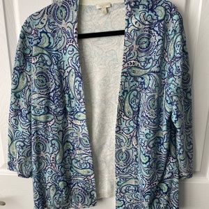 Last Call marked down Talbots vintage 3/4 sleeve sweater Lg Petite